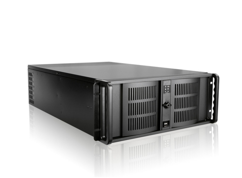 iStarUSA D-400L-7 Rackmount Server Case - Black