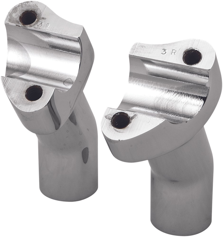 Forged Handlebar Riser - Color:  - Style: Chrome