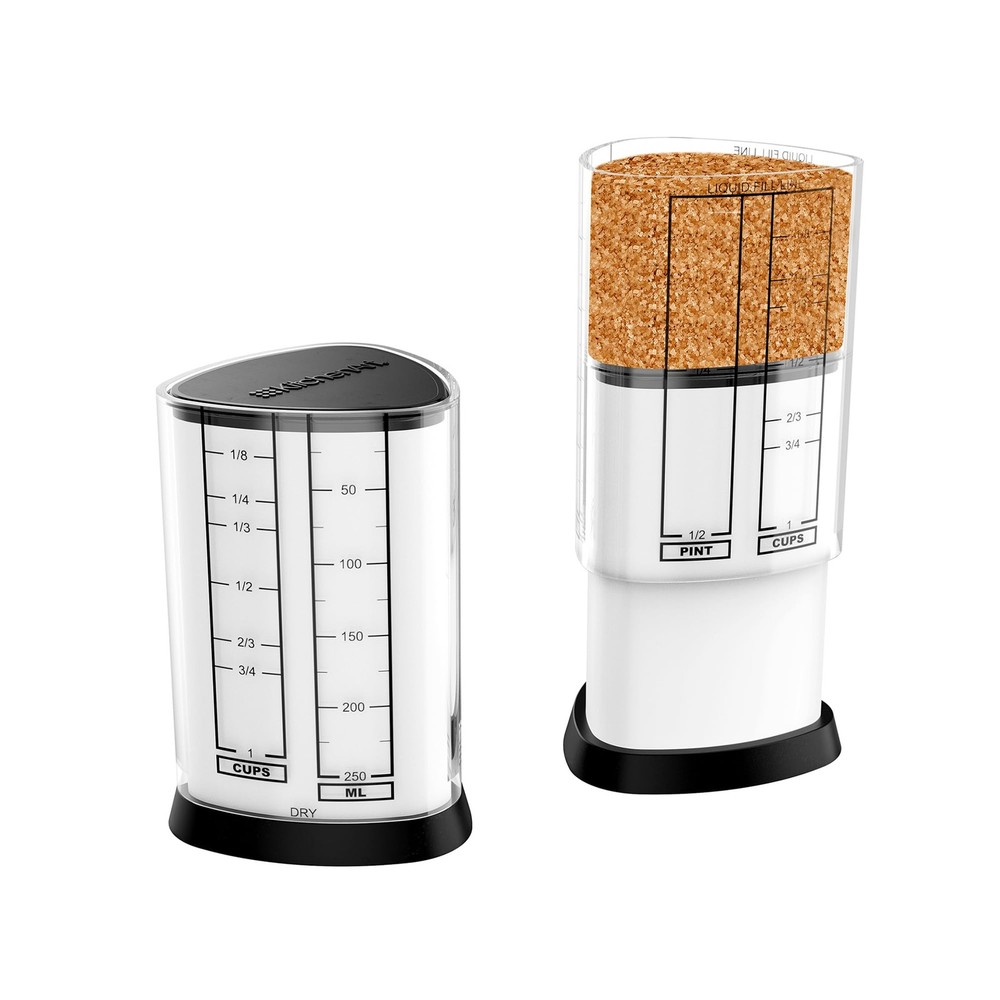 1 Cup Tri Adjust A-Cup, Easy Pour Adjustable Measuring Cup