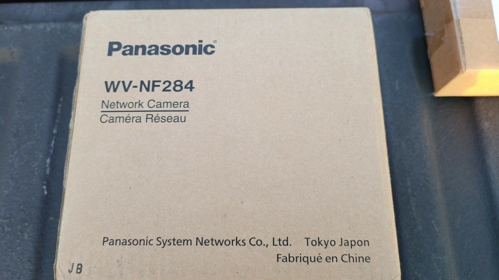 Panasonic WV-NF284 Fixed Dome Network Camera