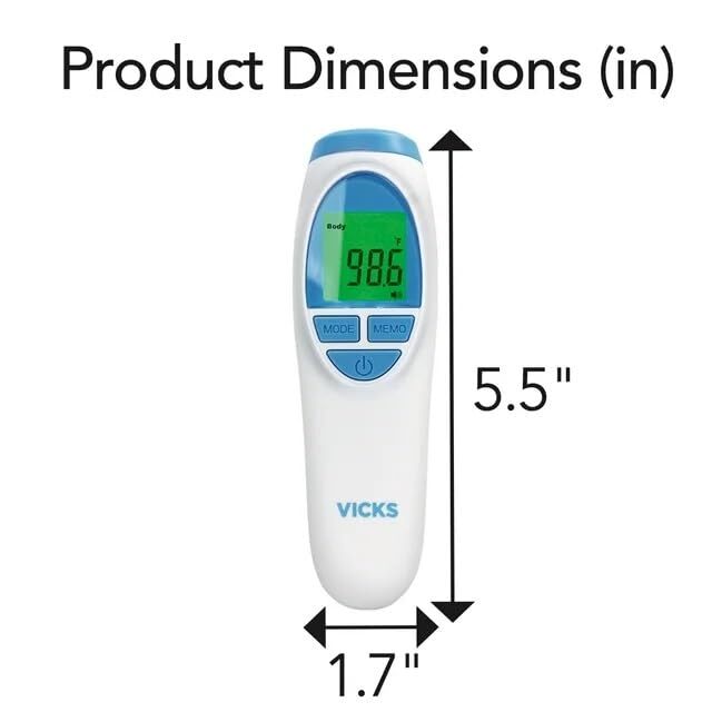 Vicks No-Touch 3-in-1 Thermometer
