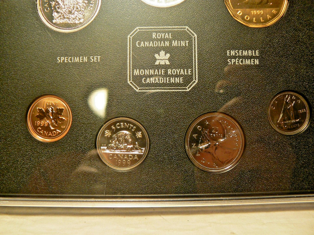 1999 Canada, Specimen Set w/ COA