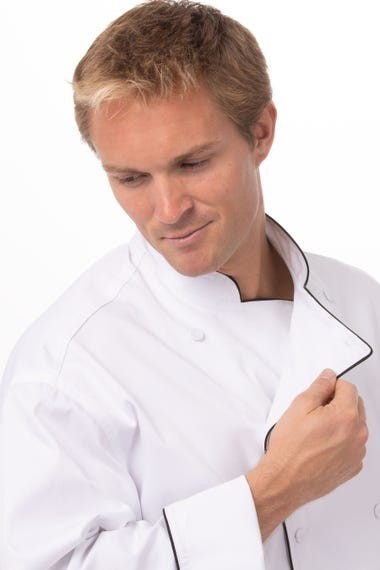 Chef Works Sicily Executive Chef Coat WHITE