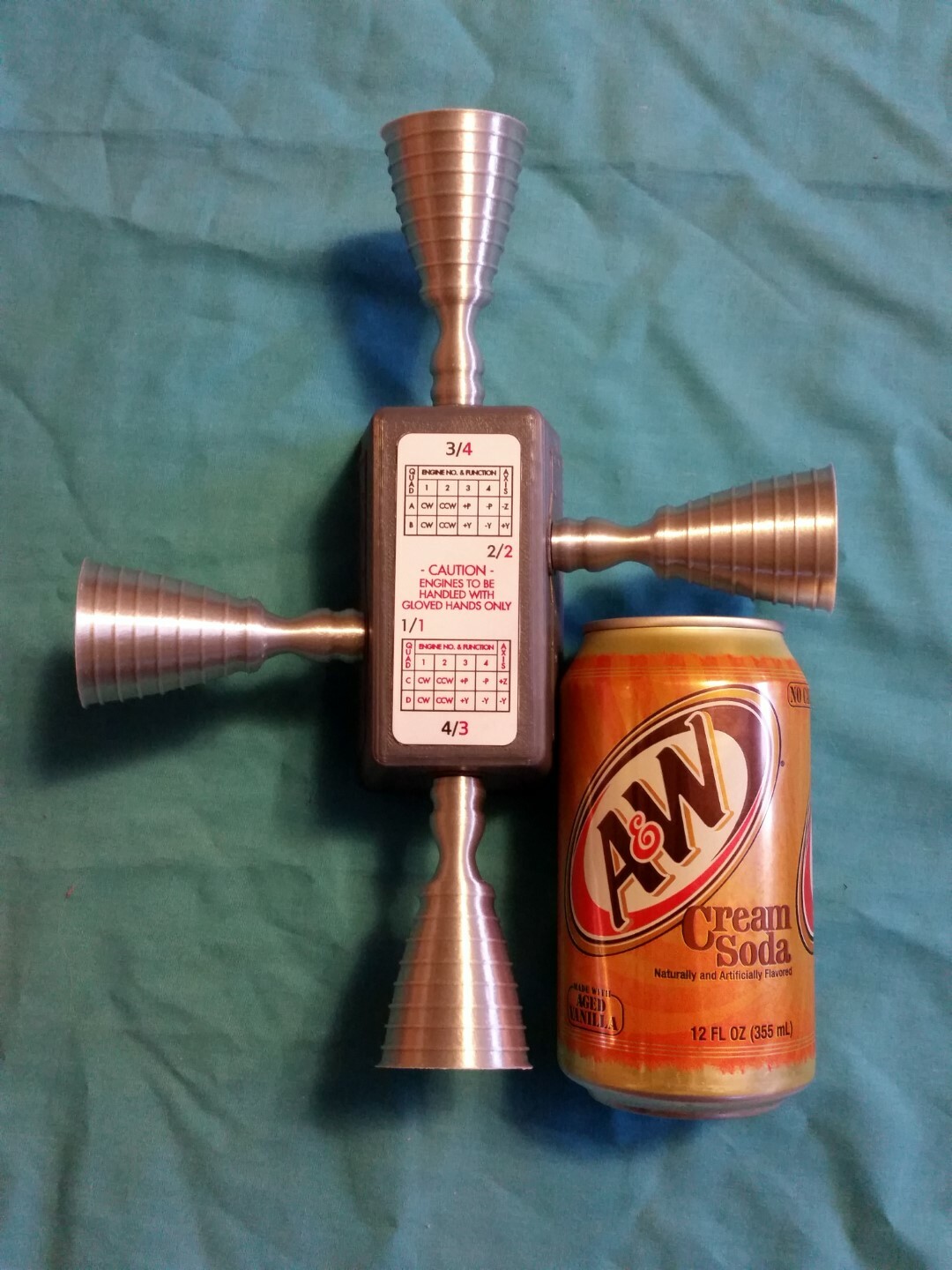 Apollo Quad Thruster RCS Model Kit 1/4 Scale