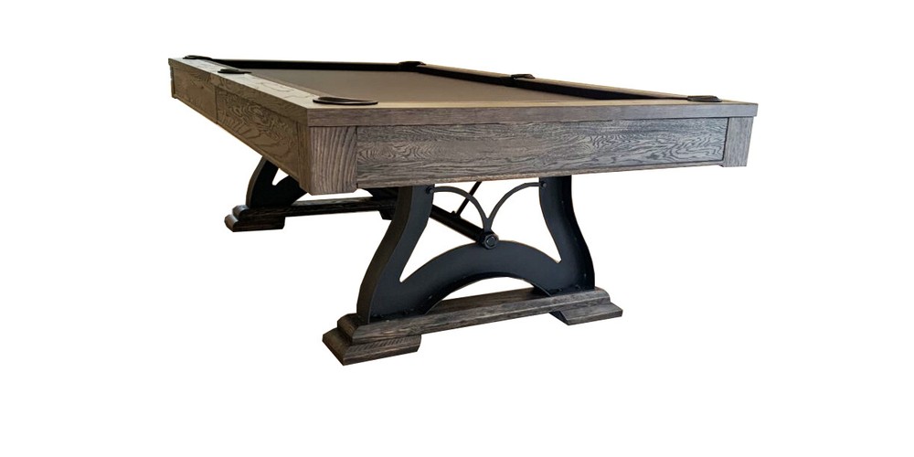 Modern Rustic Pool Table 8 Foot