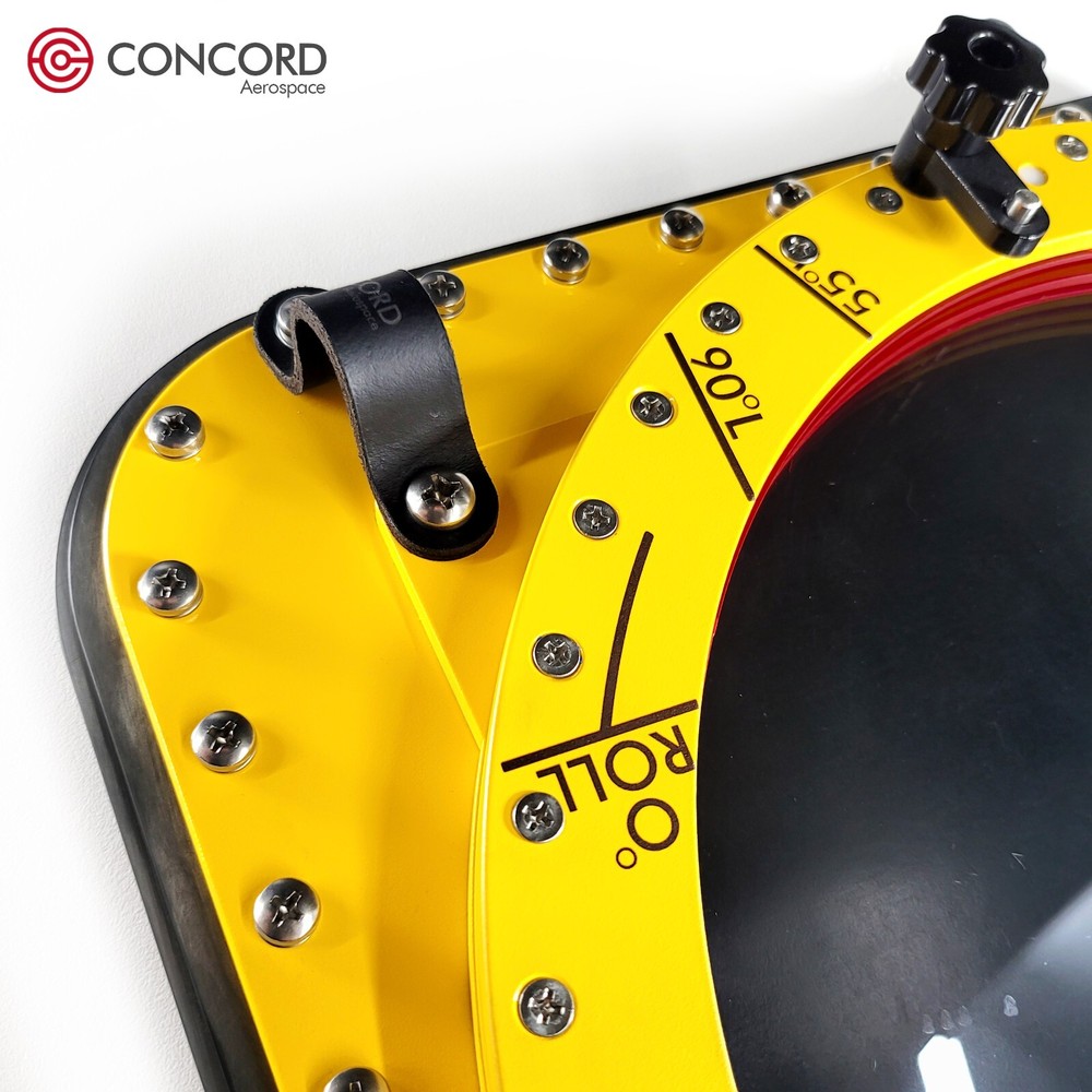 APOLLO COMMAND MODULE HATCH WINDOW - INNER STRUCTURE PICTURE FRAME