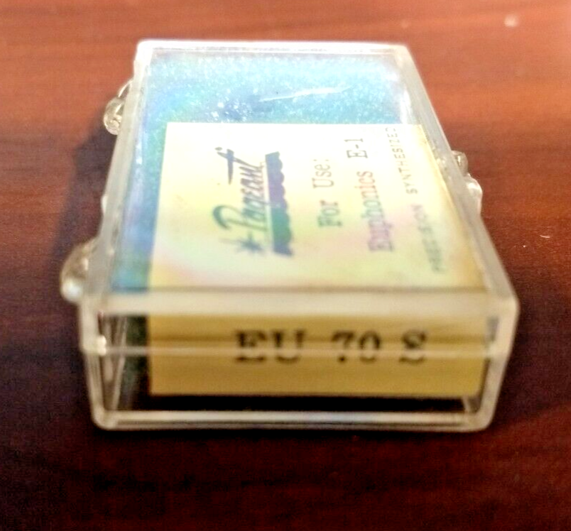 Pageant Euphonics E-1 EU 70S - Precision Synthesized Phono Needle NEW