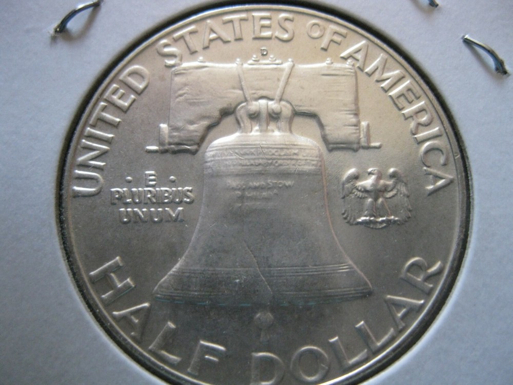 1963 D Franklin Half Dollar GEM BU!