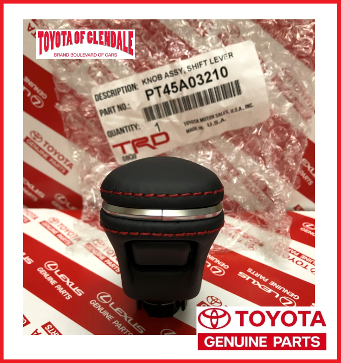 2018-2023 TOYOTA CAMRY & 2019-2022 AVALON TRD SHIFT KNOB GENUINE OEM PT45A-03210