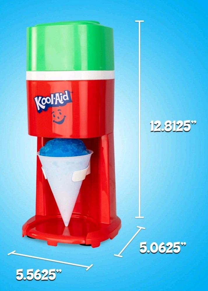 Kool-Aid Snow Cone Maker - Red, White, & Green