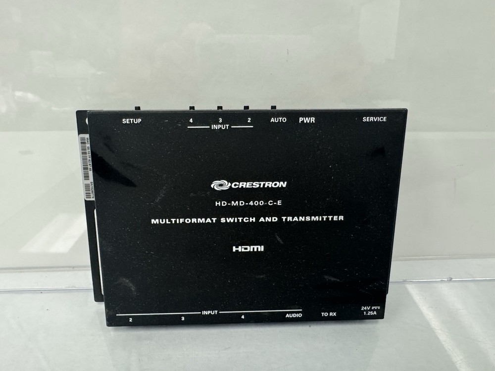 Crestron HD-MD-400-C-E Multiformat Switch and Transmitter