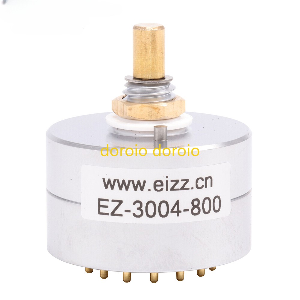 1PC 4 Input 1 Output 3 Ways 4 Poles Audio Signal Source Selector Rotary Switch