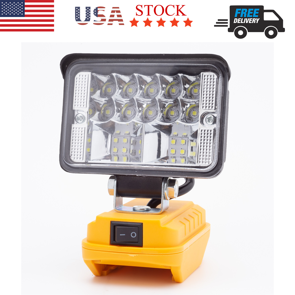 New Dewalt 20-Volt Max LED Worklight Portable Flood Light Flashlight Tool Only