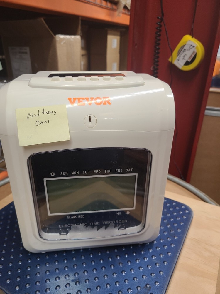Vevor time clock