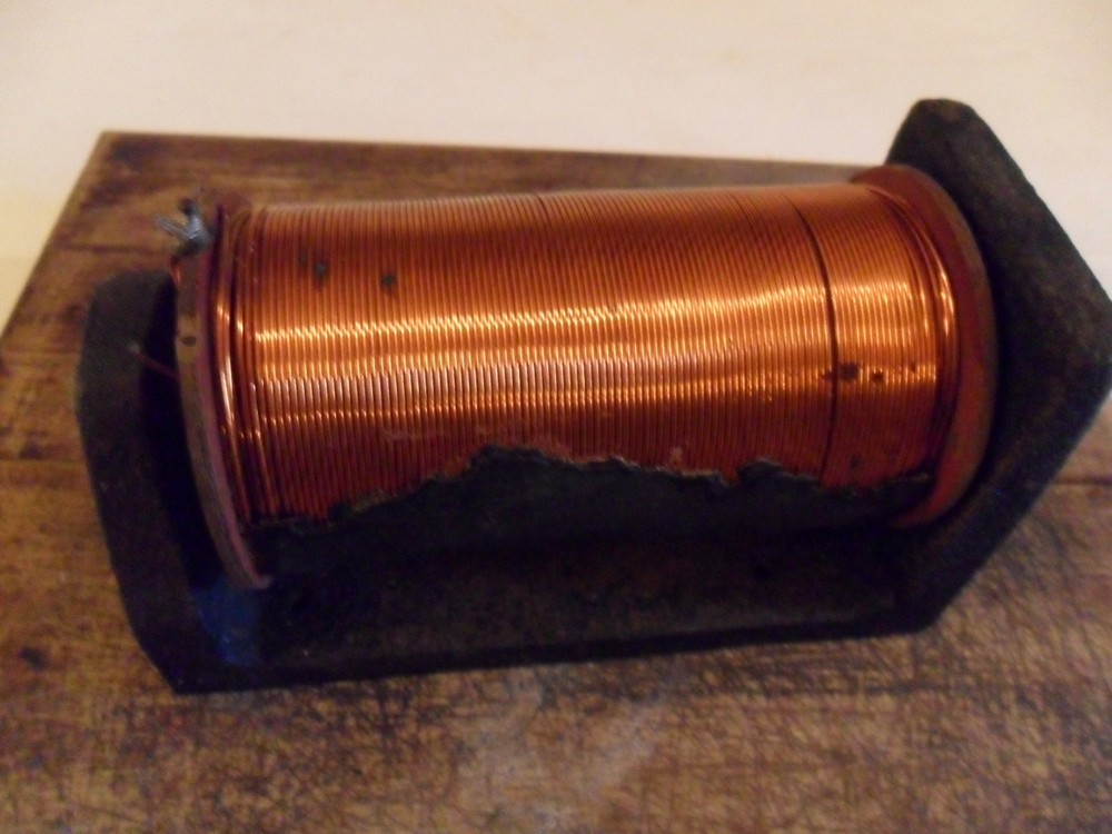 Antique Copper Inductor Amplifier Coil