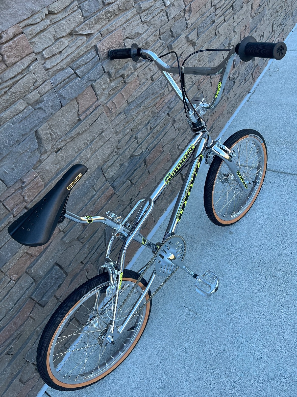 Dyno Air Bmx Bike Old School Bike Gt performer Compe Air Frame Forks Chrome