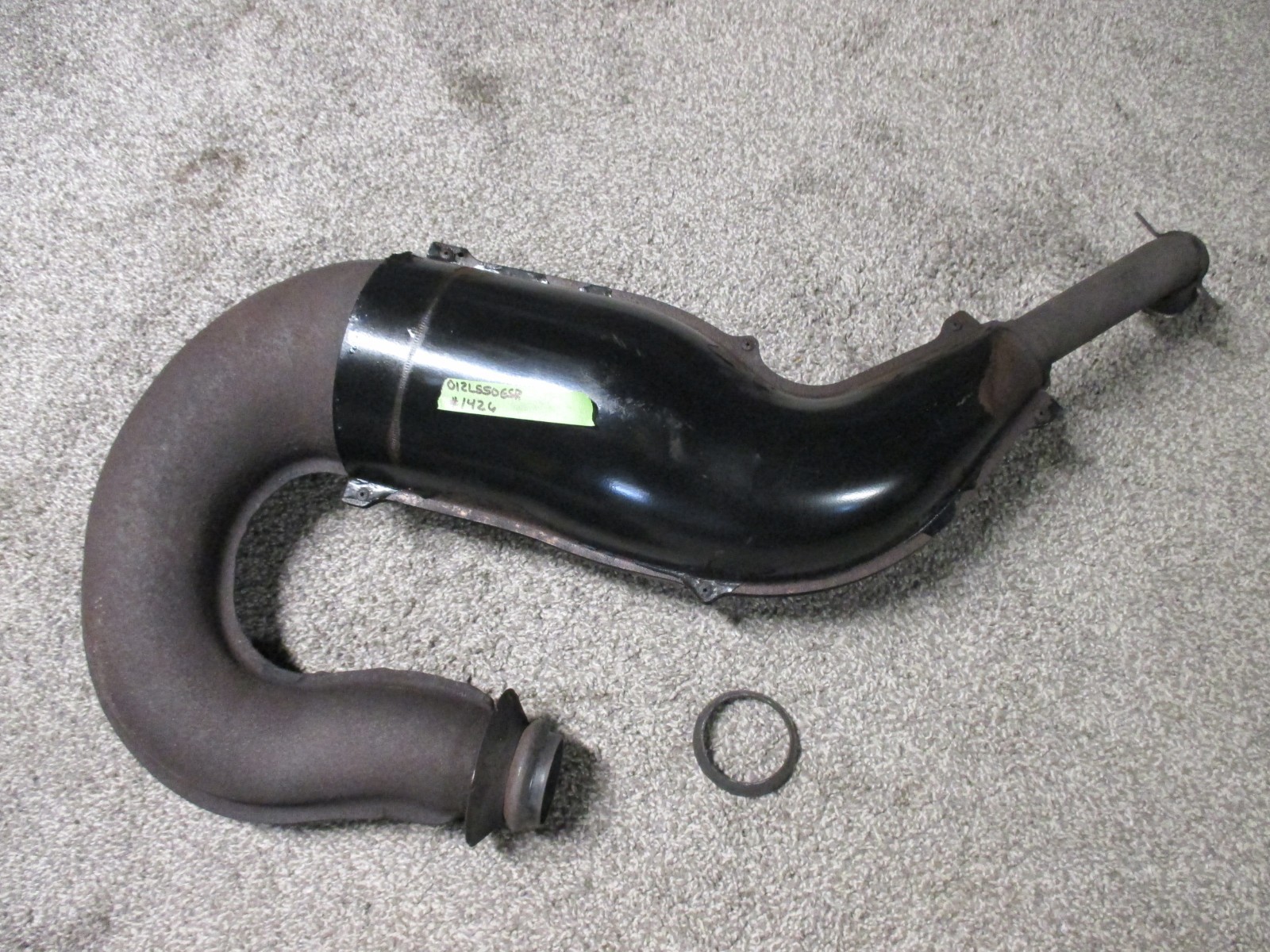 01 Arctic Cat ZL 550 ESR Snowmobile Exhaust Pipe Expansion Chamber