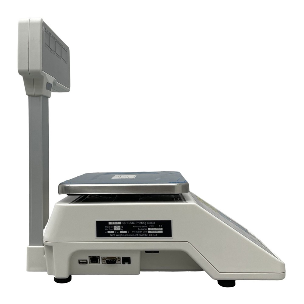 Digital Price Computing Scale Thermal Printer 15kg Capacity Electronic Scale