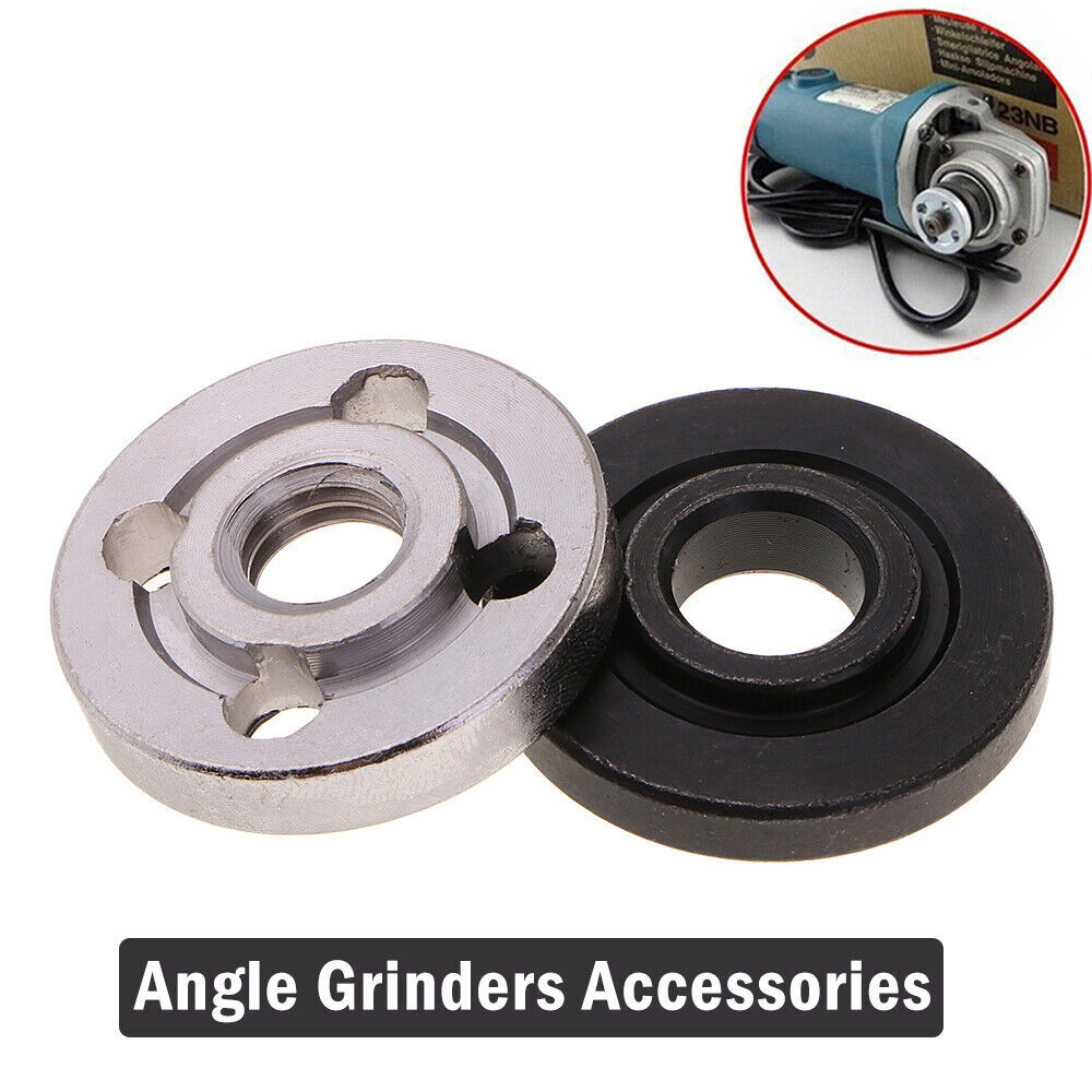 Replacement Angle Grinder Inner Outer Flange Nut Set Thread for Makita 9523