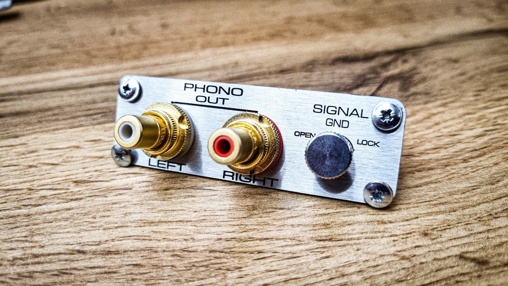RCA signal connector For Turntable - high quality