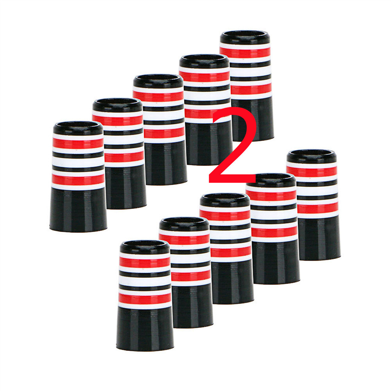 5pcs Size .370 Custom Golf Ferrules For All Iron Shaft Multi-color to Choose