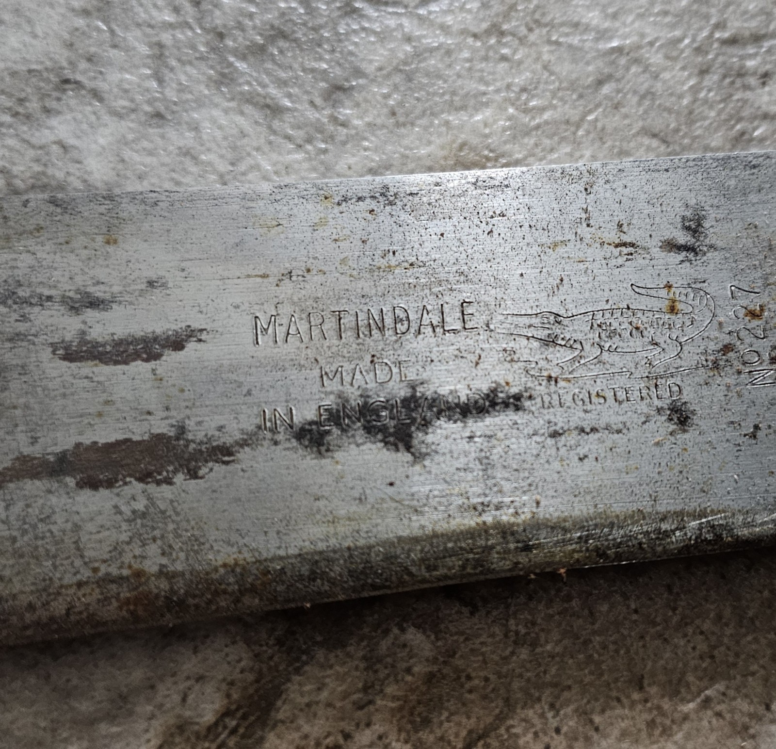 Vintage 1954 Martindale England No. 227 British Jungle Machete