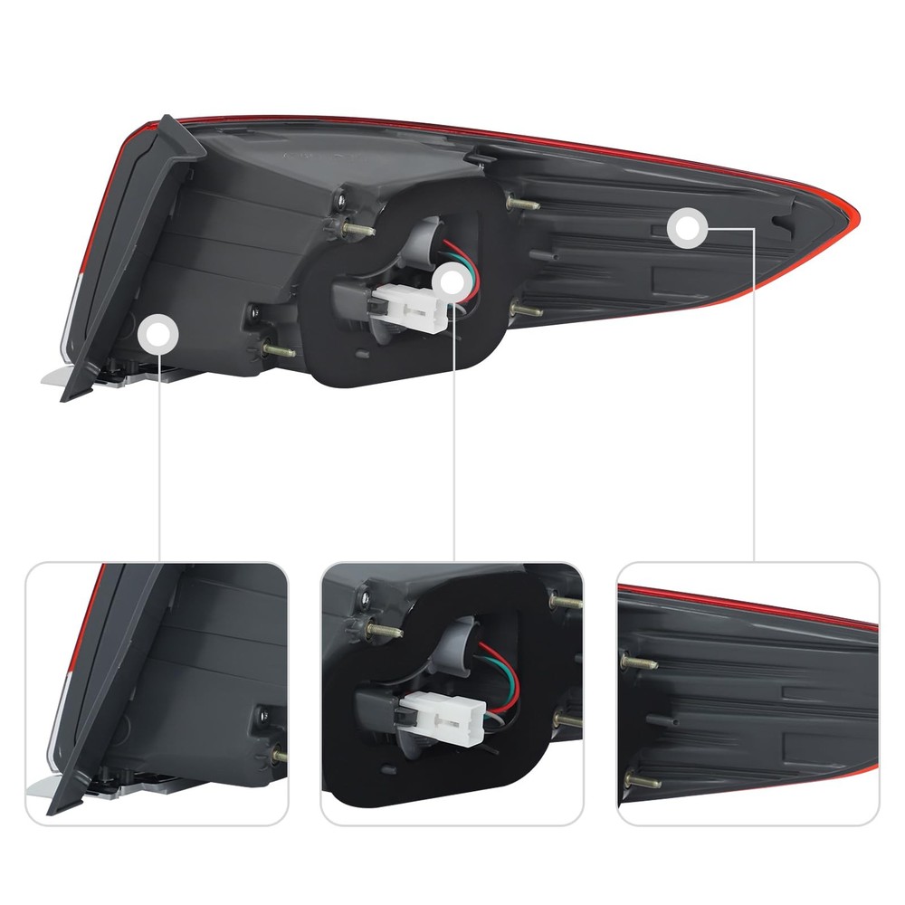 Tail Light Assembly for 2018-2019 Sonata Halogen Left Driver 92401C2500