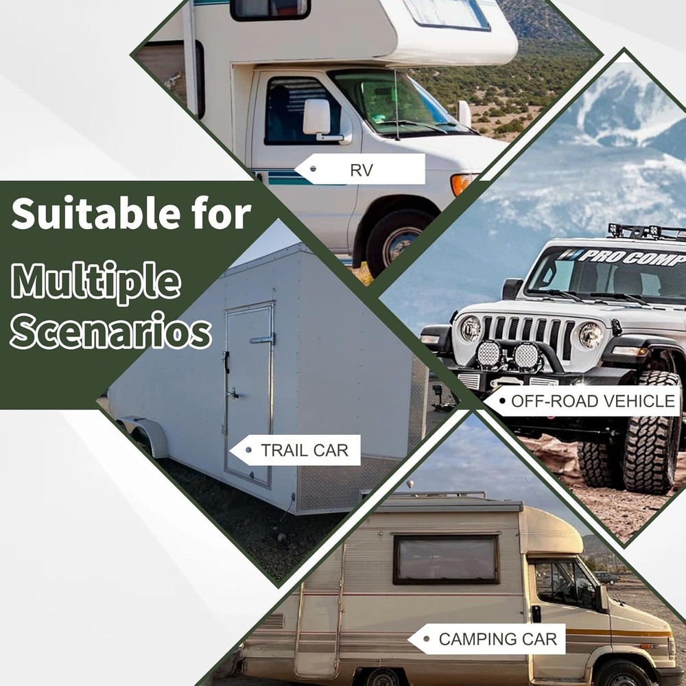 Rv Level Bubble 2-Pack, Bubble Level for Precision Leveling, Compatible with Adh