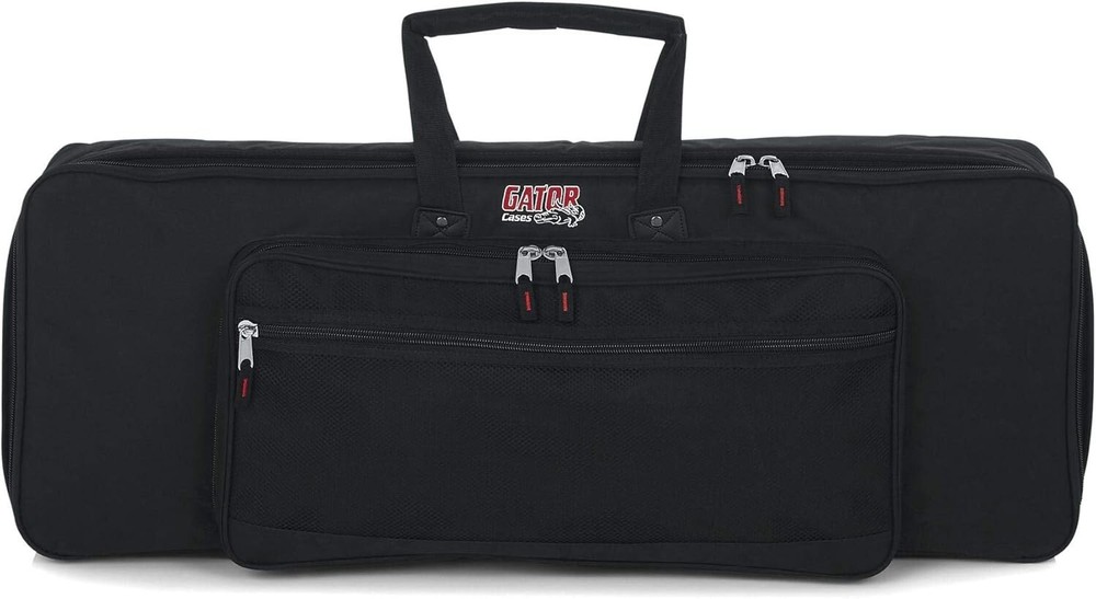 Protective Nylon Gig Bag for 49-Note Keyboards - External Accessory Pocket