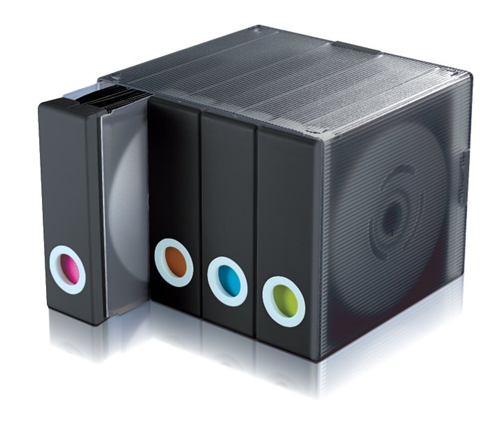 Avec Parade DVD CD storage case large capacity 96 sheets DVD