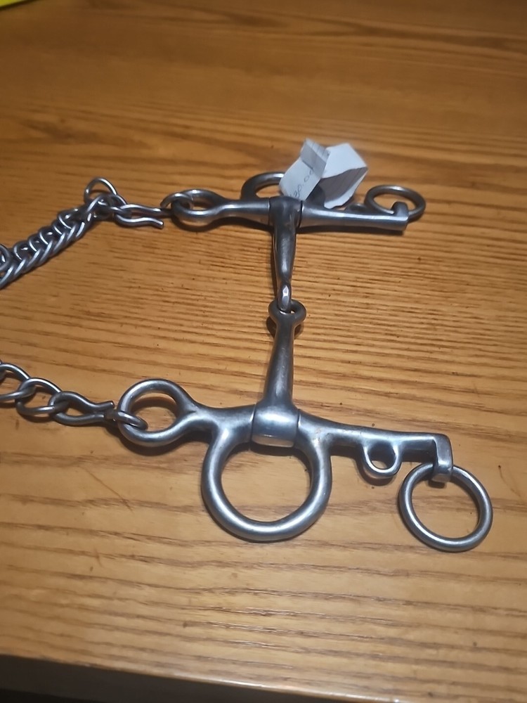 Pelham Snaffle Horse Bit Size 5 inch