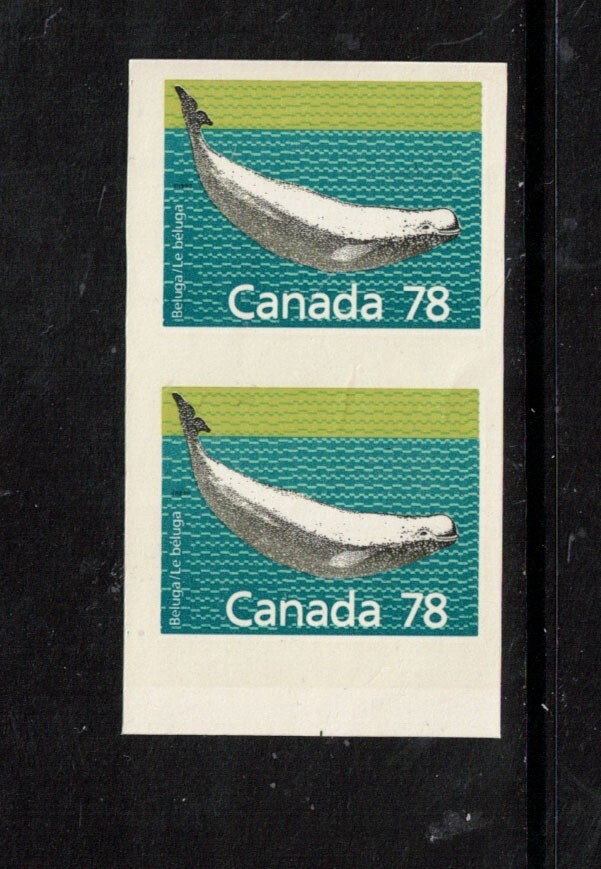 Canada #1179d Extra Fine Never Hinged Imperf Pair