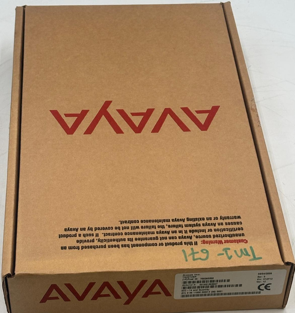 Avaya TN2312BP IP Server Interface HV12