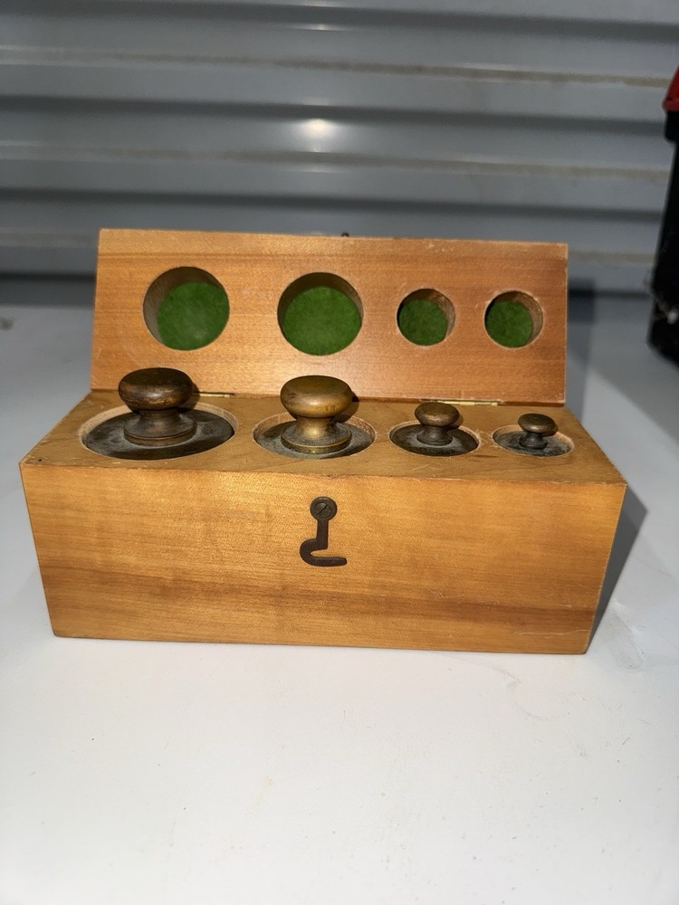 Antique Weight Set