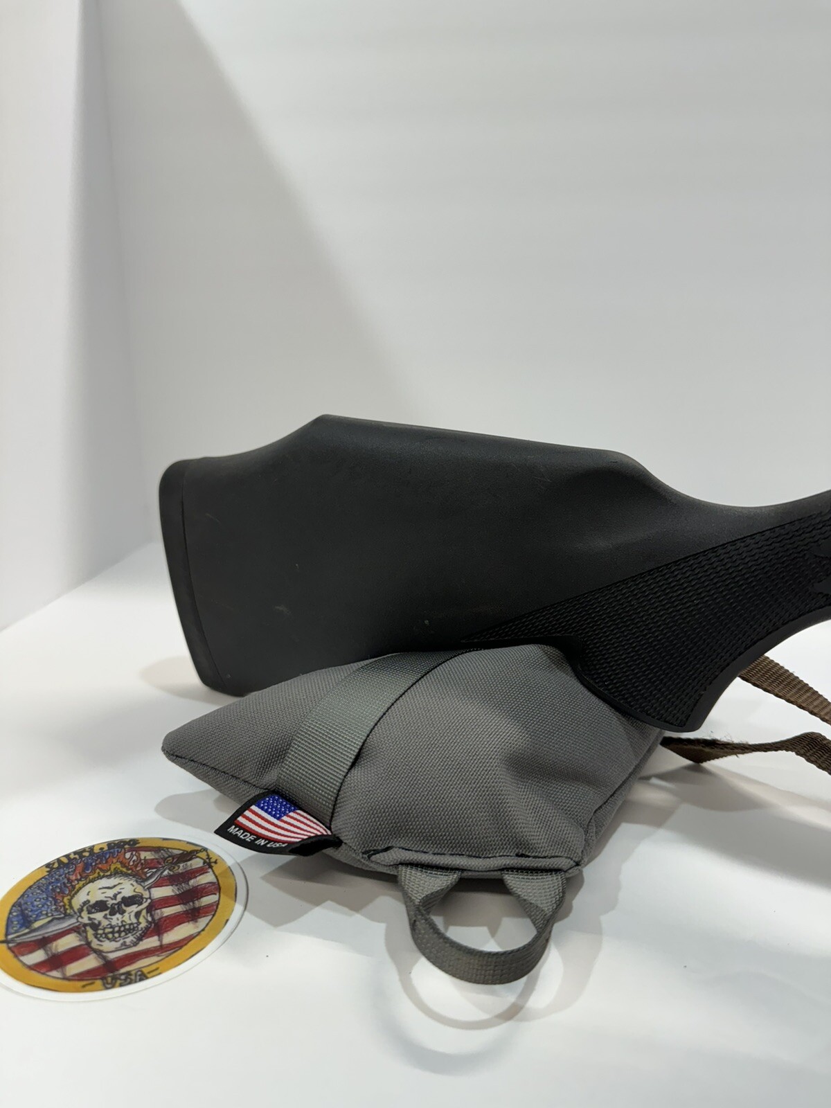 Ultra Light rear shooting squeeze bag Wolf Gray Camo