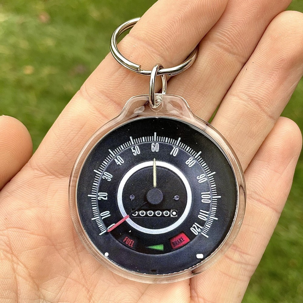 Camaro 1967 Speedometer W/Speed Warning Keychain