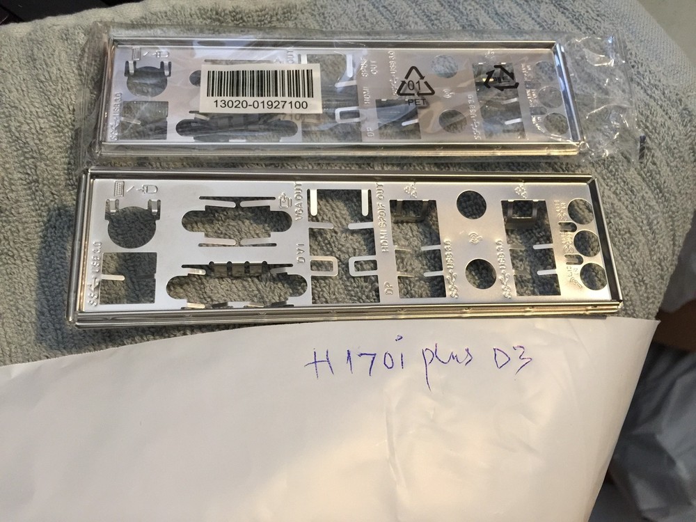 ASUS IO SHIELD FOR ASUS H170I PLUS D3 ,H170i Plus D3