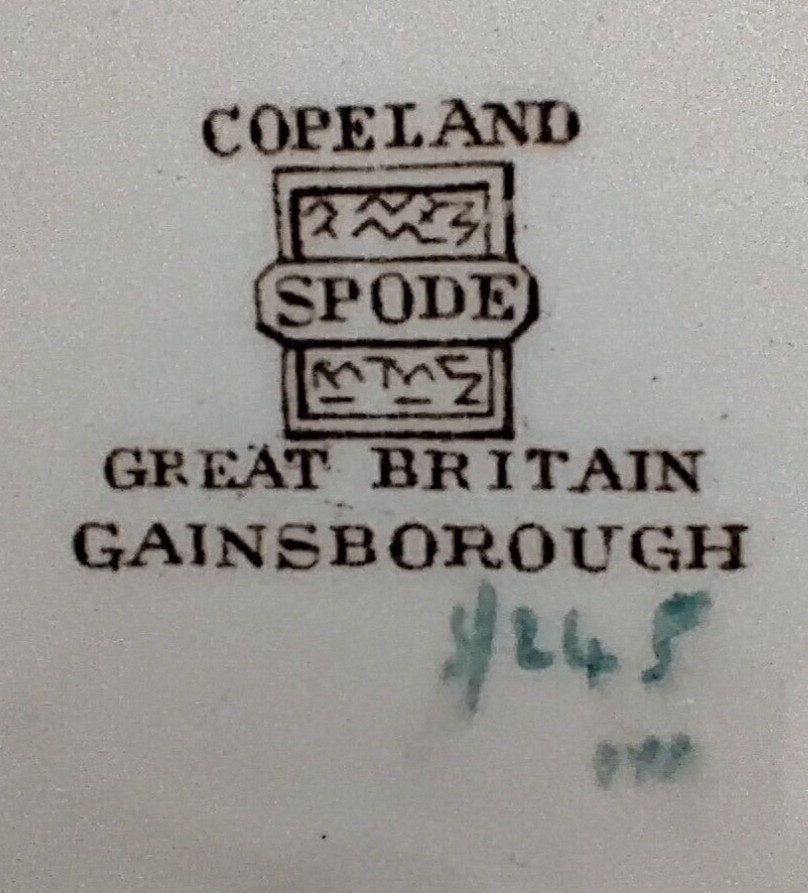 Spode Copeland Gainsborough Ceramic 5-Pc Place Setting - Nice!