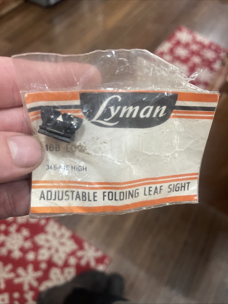 Lyman 16B Adjustable Folding Leaf Sight