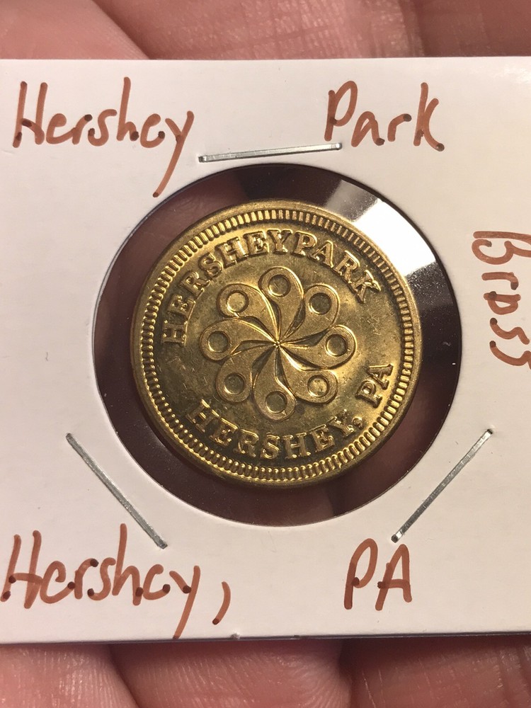 Hershey Park Hershey, PA Arcade Game Token 24mm