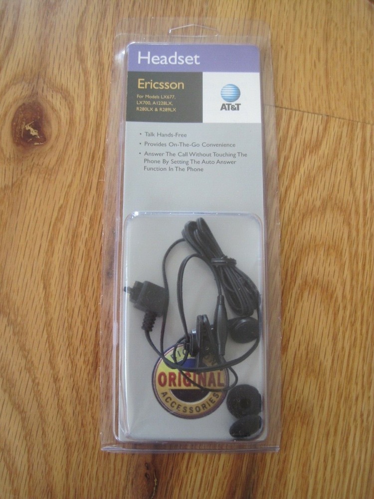 Headset Ericsson At&t New in Package
