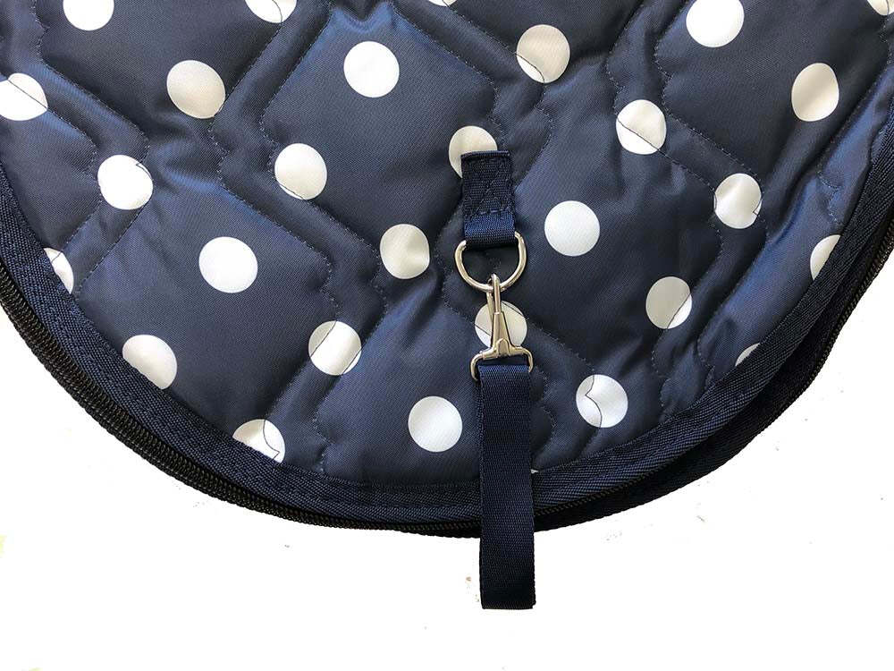 English Padded Saddle and Bridle Carrier Set