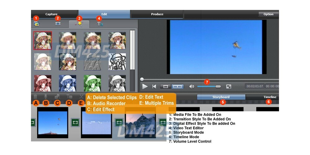PC-Based MPEG Video Editor USB Recorder For Win10 Win8 Win7 No Driver Needed