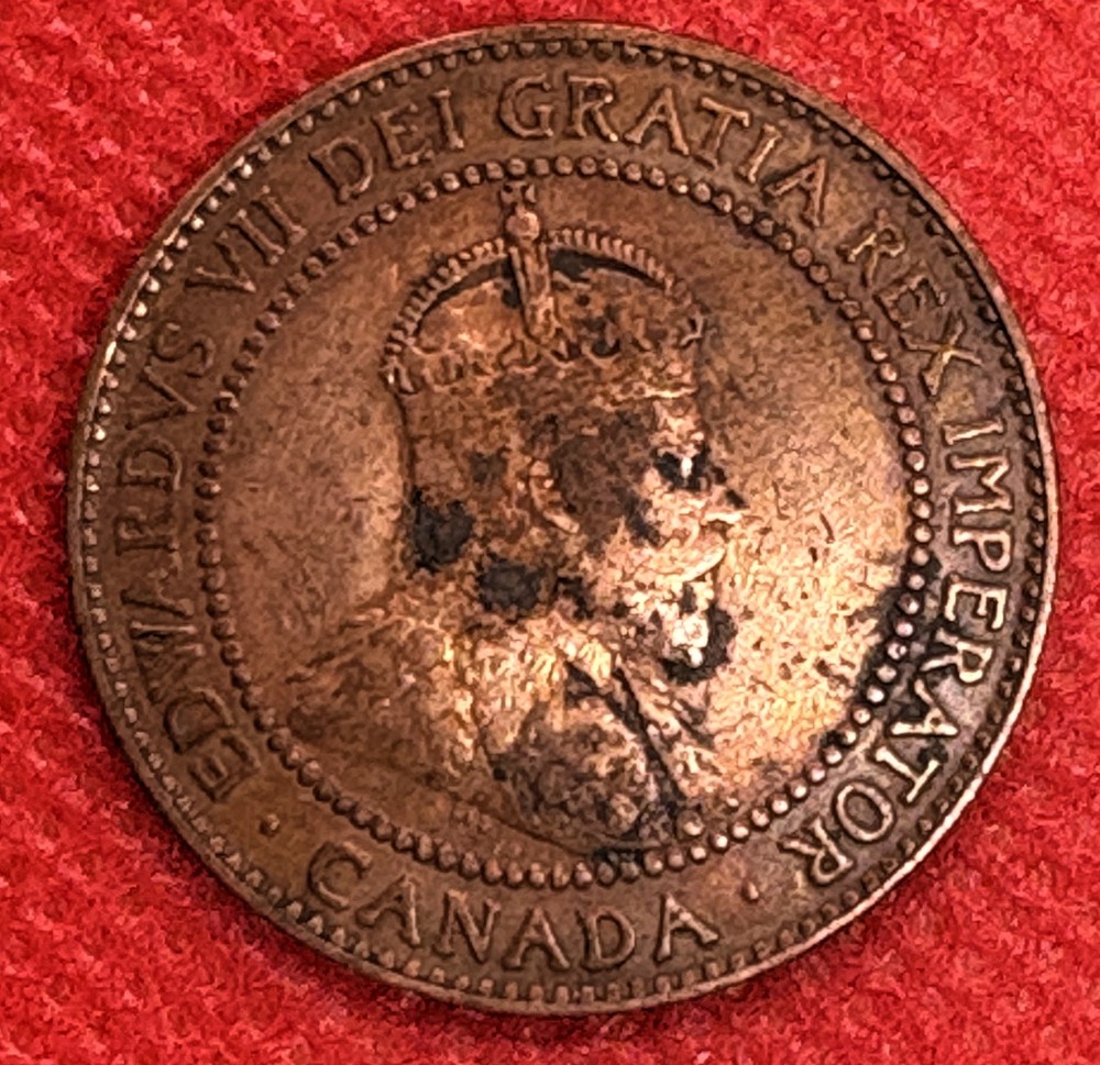 1909 CANADIAN LARGE CENT