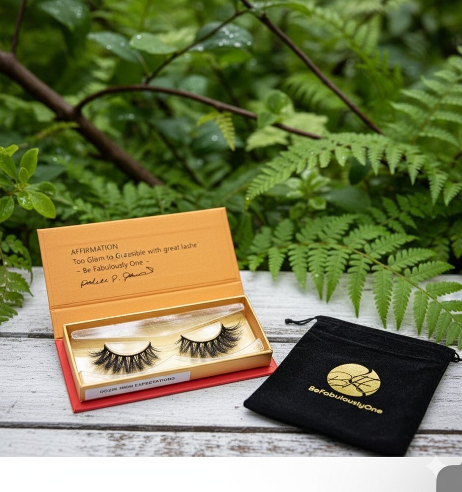 Eyelashes Medium length DCJ108-Panoramic View