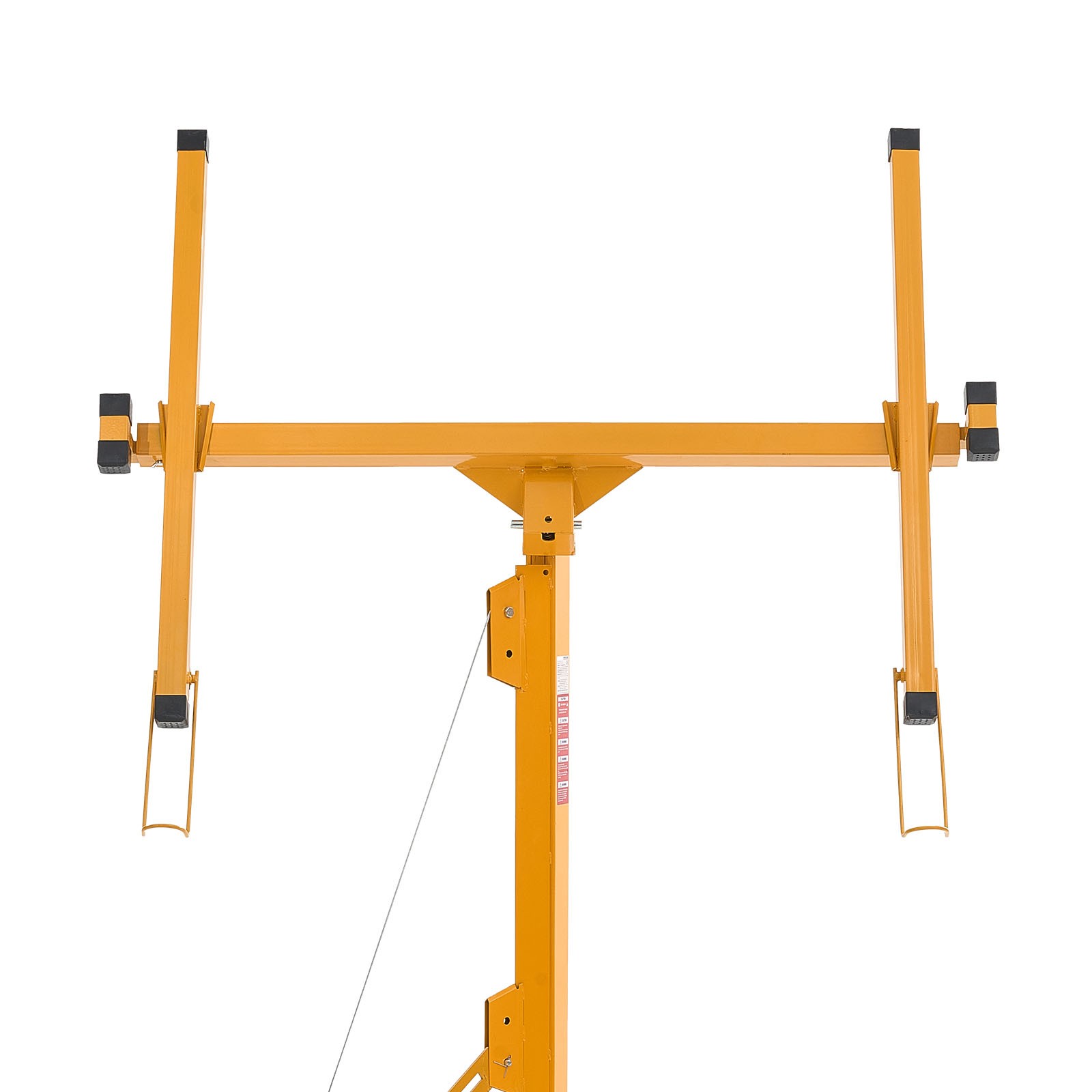 Uimoso 16Ft Drywall Lifter Sheetrock Hoist Lift Adjustable arm & Lockable Wheels