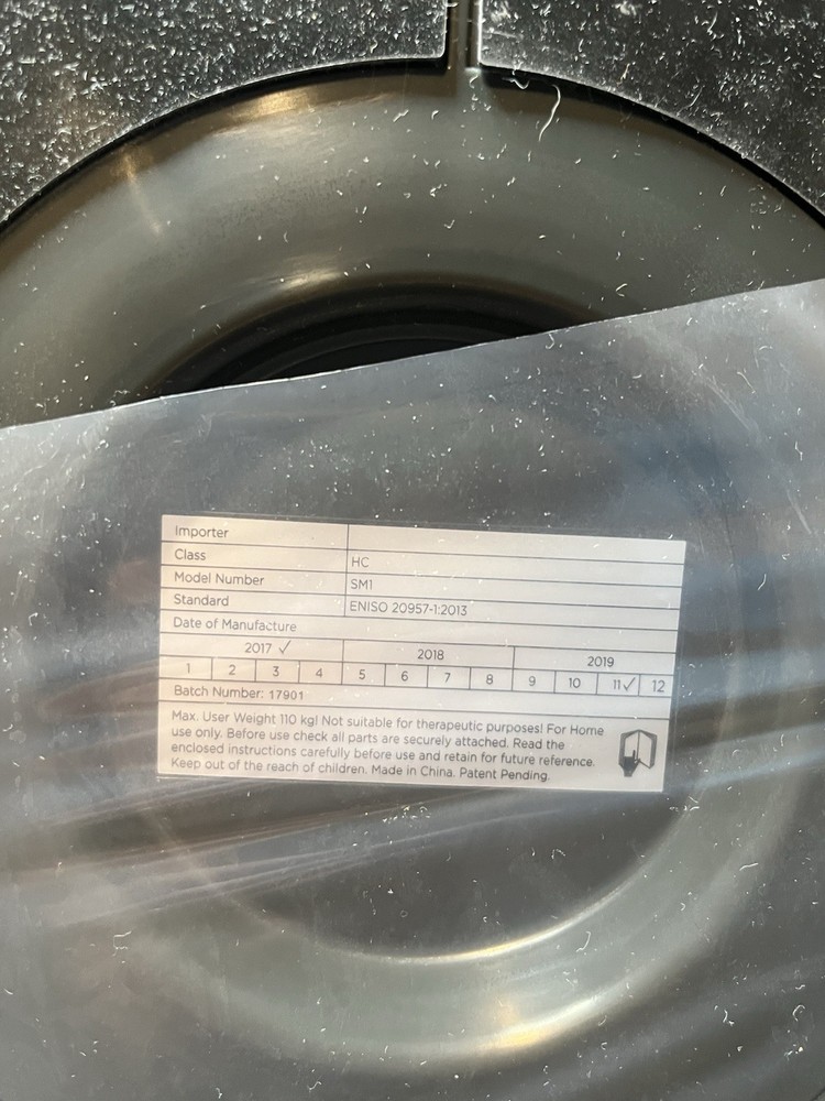 Squat Magic Exercise Device Open Box Missing Resistance Band