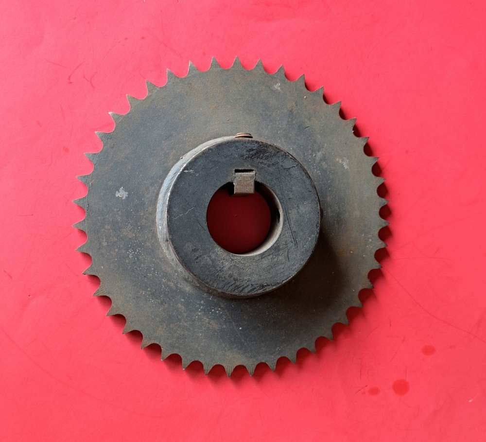 Sprocket, 43 Tooth, Approx. 9" Dia., 2" Bore