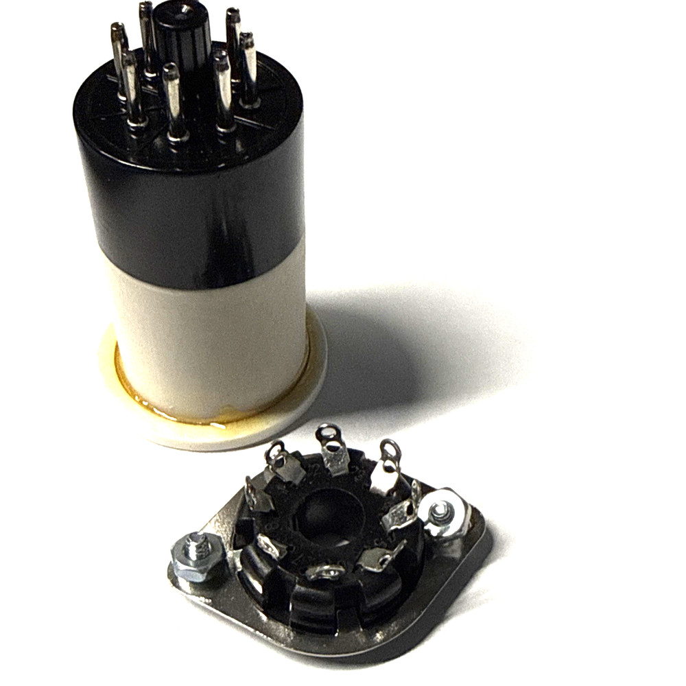 plug - in coil form with octal socket L=25mm