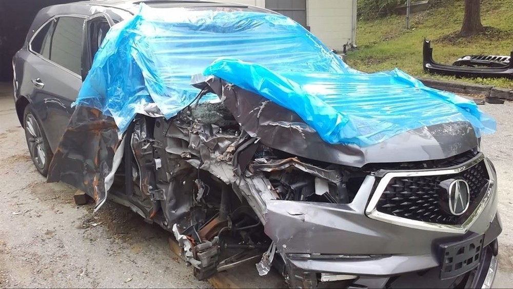 Display Screen Dash Mounted Upper Fits 17-19 MDX 461019
